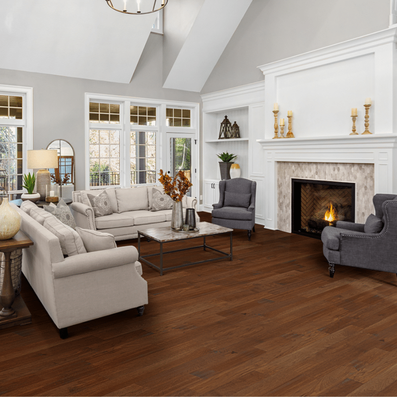 Mullican Chatelaine Hickory - Burnt Umber 20150 - Solid Hardwood  3/4" x 5" - Image 2