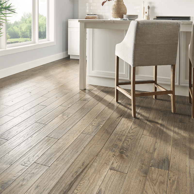 Mullican Chatelaine White Oak - Weathered Stone 23566 - Solid Hardwood 3/4" x 5" - Image 2