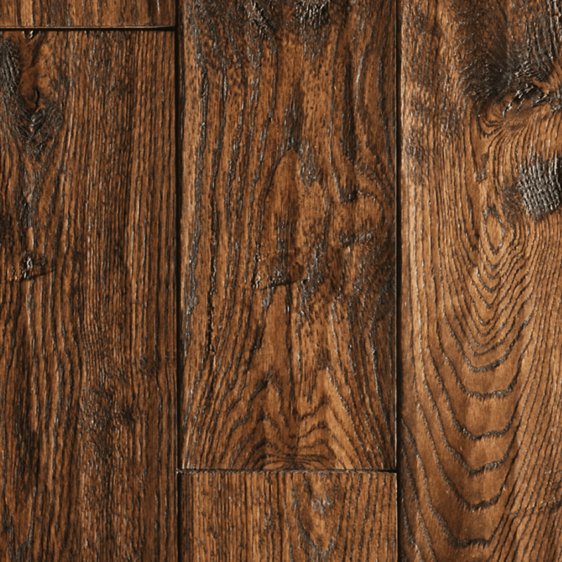 Mullican Chatelaine Red Oak - Worn Carriage 23565 - Solid Hardwood 3/4" x 5"