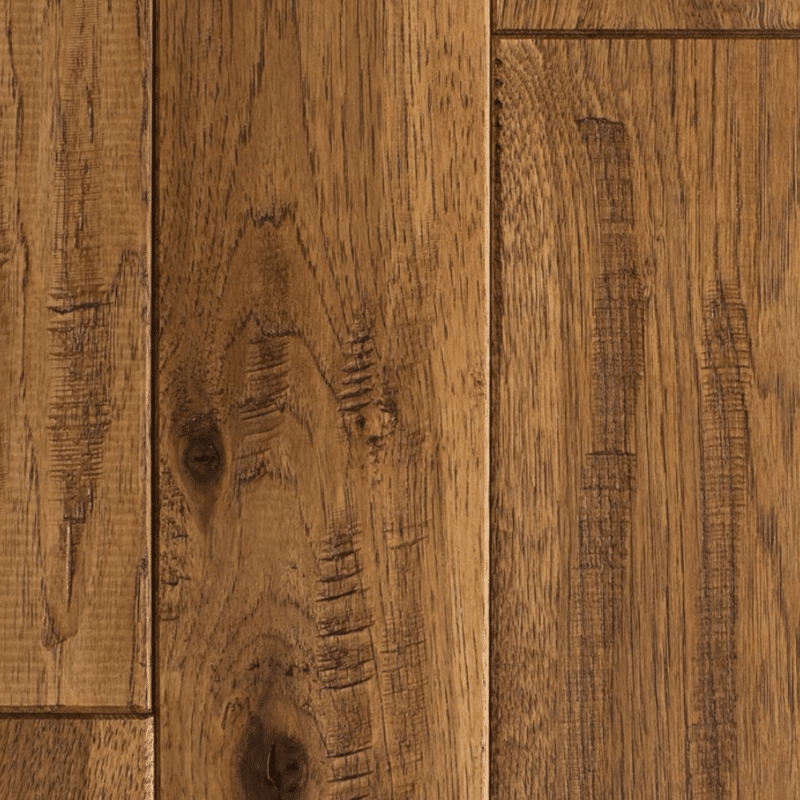 Mullican Knob Creek Hickory - Saddle 14007 - Solid Hardwood 3/4" x 4"