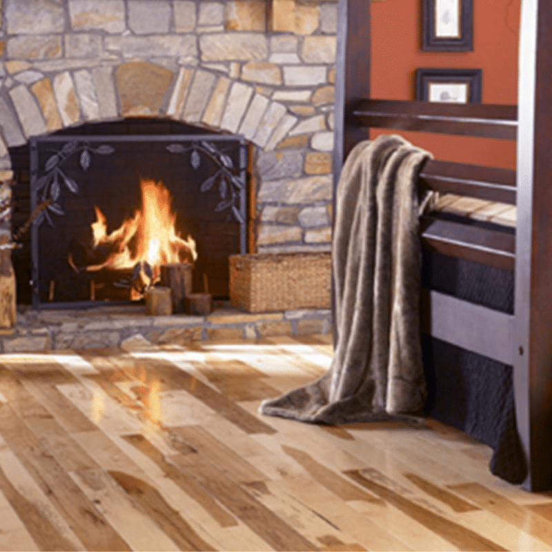 Mullican Muirfield Hickory - Natural 15577 - Solid Hardwood 3/4" x 4" - Image 2