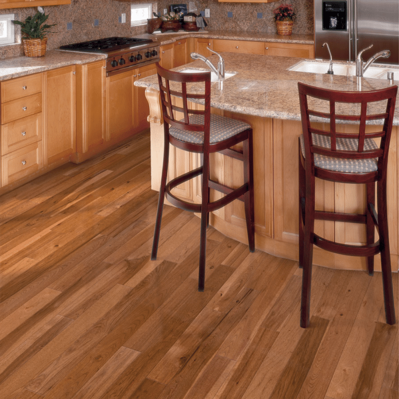 Mullican Muirfield Hickory - Saddle 14586 - Solid Hardwood 3/4" x 5" - Image 2