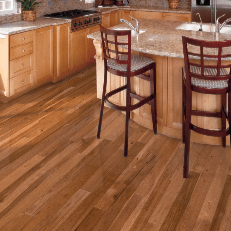 Mullican Nature Hickory - Saddle 21068 - Solid Hardwood 3/4" x 5" - Image 2
