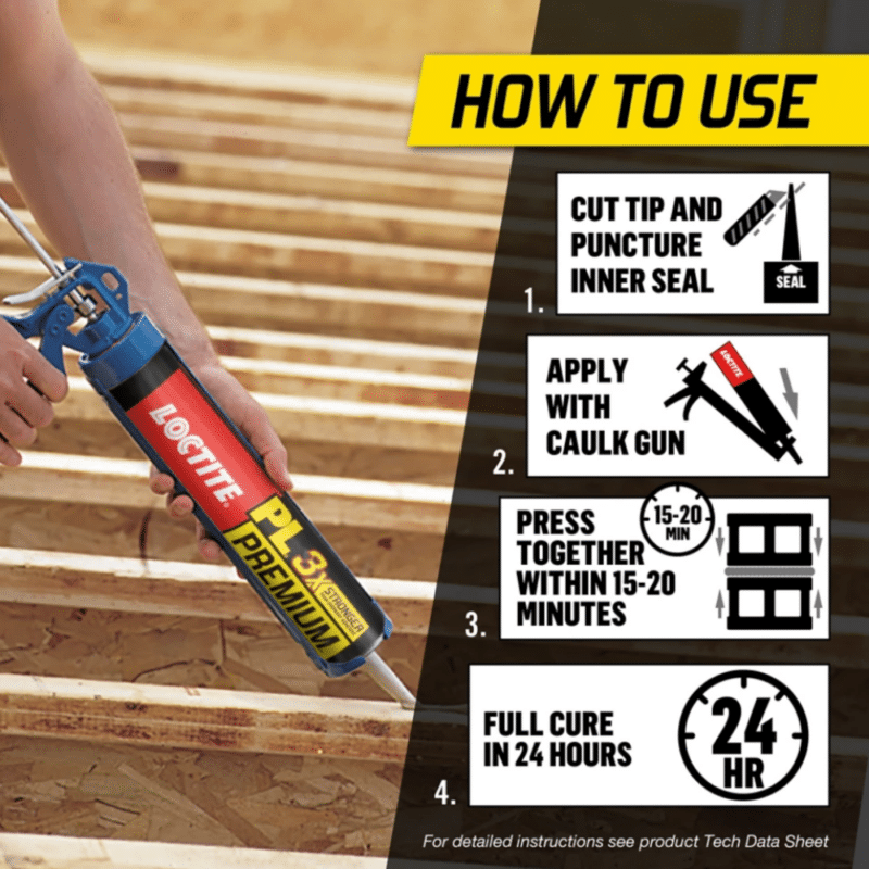 Loctite PL Premium Construction Adhesive - Image 6