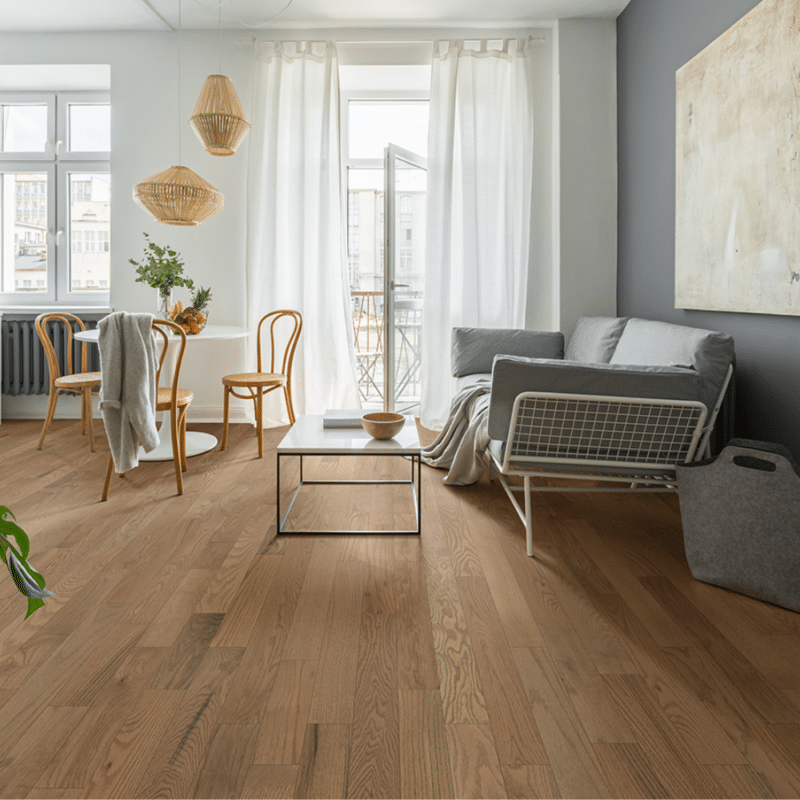 Mullican Nordic Naturals Red Oak - Glacier Falls 26027 - Solid Hardwood 3/4" x 4" - Image 2