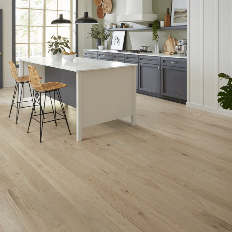 Mullican Nordic Naturals Red Oak - Glistening Ice 26025 - Solid Hardwood 3/4" x 5" - Image 2