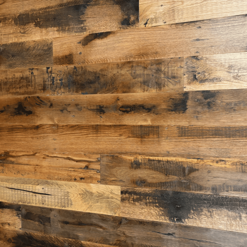 reclaimed industrial oak hardwood flooring