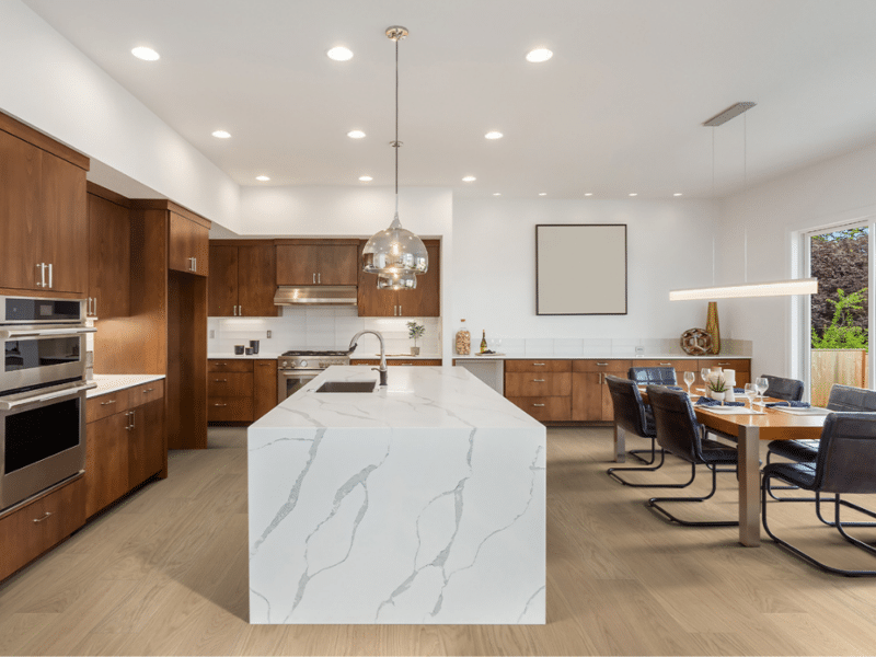 DISCONTINUED - Mullican Castillian Elegance White Oak - Natural 25980 - Engineered Hardwood 5/8" x 7 1/2" - Image 2