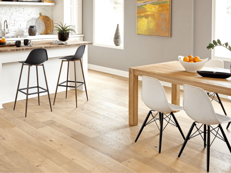 Mullican Castillian Cottage White Oak - Alabaster 25021 - Engineered Hardwood 7/16" x 6 1/2" - Image 4