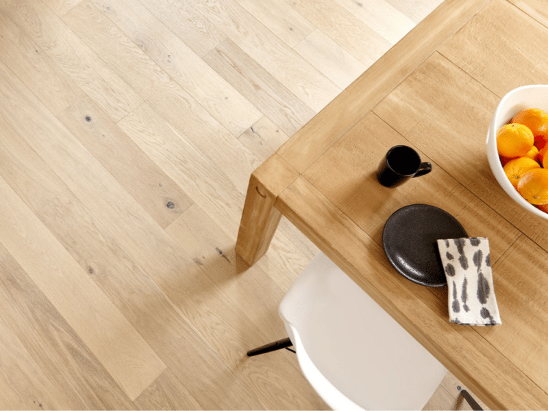 Mullican Castillian Cottage White Oak - Alabaster 25021 - Engineered Hardwood 7/16" x 6 1/2" - Image 3