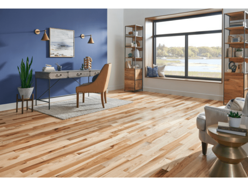 Robbins Natural Forest Hickory - Country Natural NFSH110S - Solid Hardwood 3/4" x 3-1/4" - Image 2