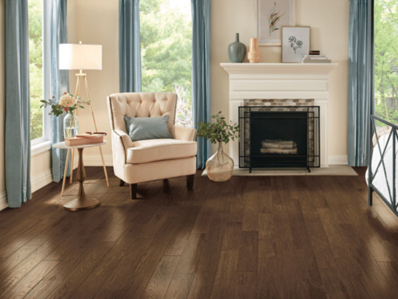 Hartco Appalachian Ridge White Oak - Wilderness Trail SAKAR59L406X- Solid Hardwood Flooring 3/4" x 5" - Image 2