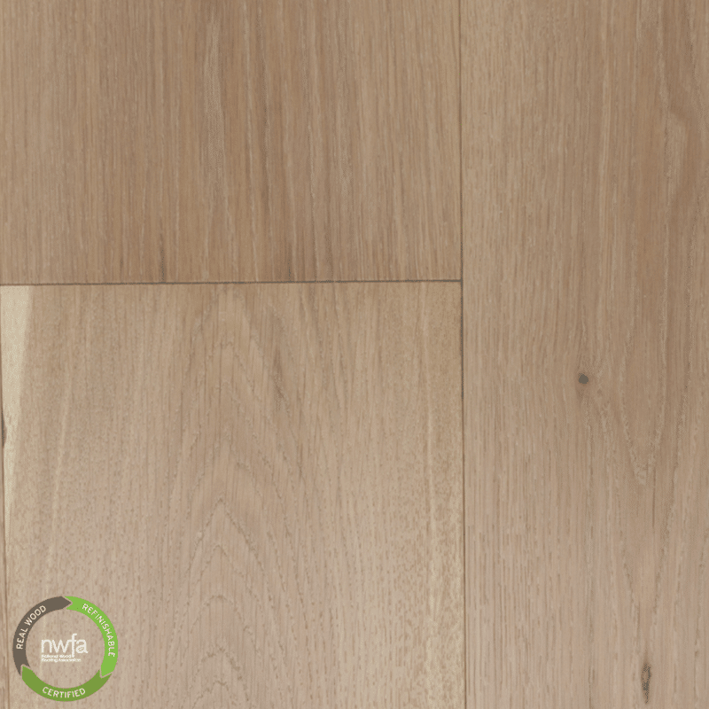 The Castillian Premier collection, White Oak Natural floor, finely selected from Vietnam, is an artistically crafted example of engineered hardwood flooring.