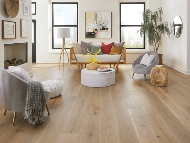 Mullican Castillian Premier European White Oak - Coastal Fog 25027 - Engineered Hardwood 5/8" x 9.44" - Image 4