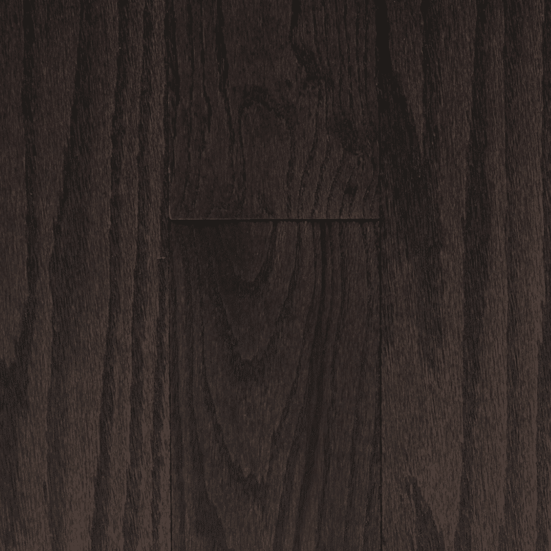 The Dumont Dark Chocolate Oak floor, picked in the Appalachian Mountains and manufactured in the USA, uses precise saw engineering to create a traditionally stylish yet stunning visual of solid flooring.
