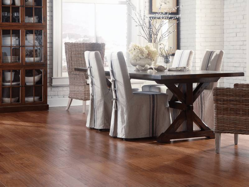 Mullican Lincolnshire Hickory - Saddle 18169 - Engineered Hardwood - 3/8" x 5"