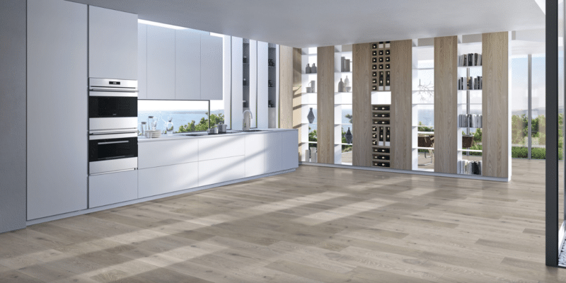 Duchateau Global Winds White Oak - Harmattan SGWHAR7-28 - Engineered - 5/8" x 7-1/2" kitchen