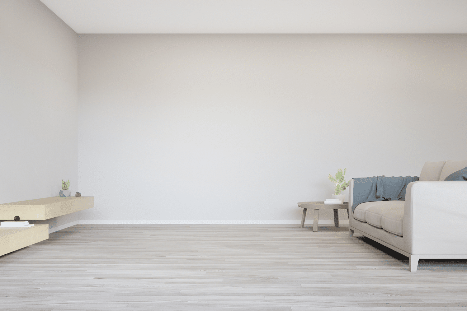 grey floors light walls