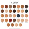 rubio cedar color chart