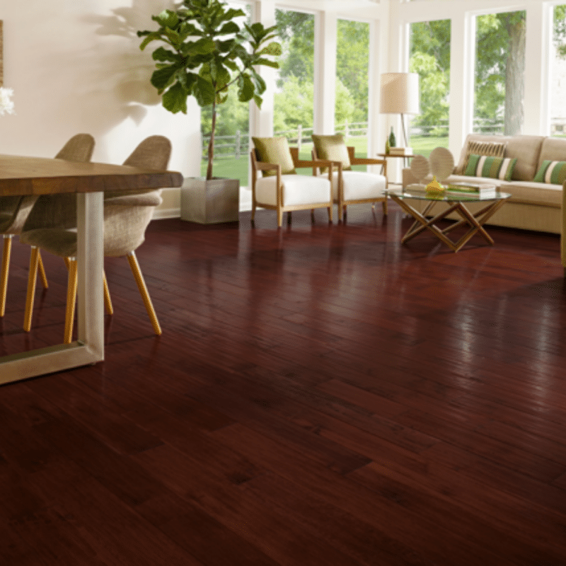Hartco American Scrape Maple - Cranberry Woods Dining Room