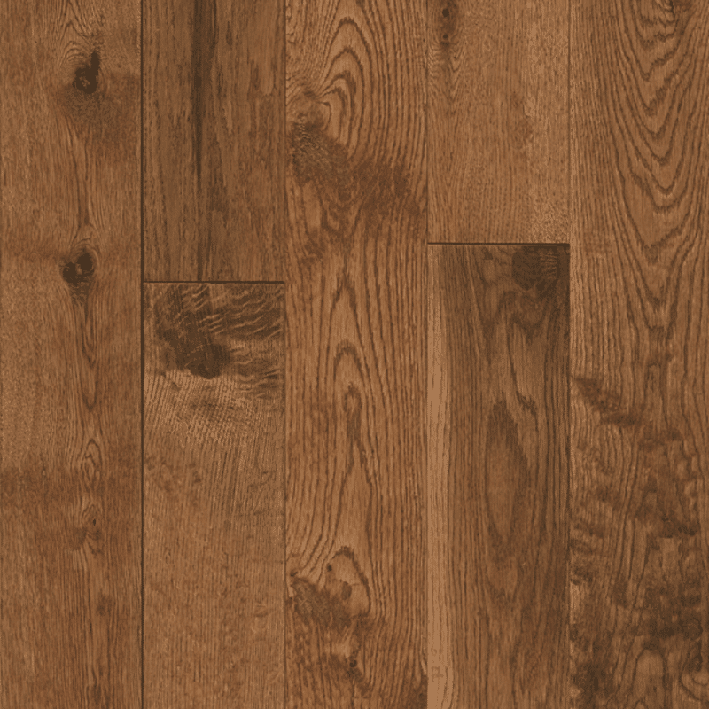 Hartco American Scrape Red Oak - Gunstock