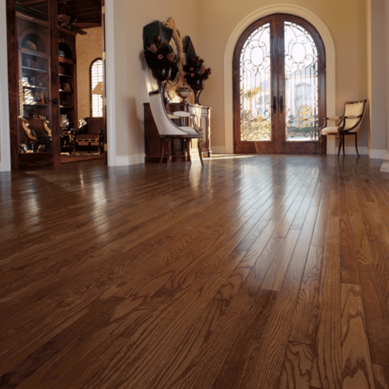 Hartco Ascot Strip Red Oak - Mink door