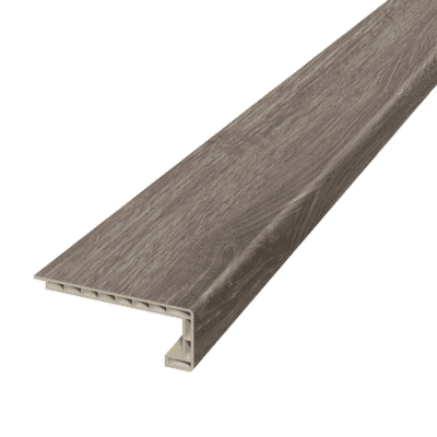 DuraStair Top of Stairway Bullnose - Mystic Grey Oak 10232