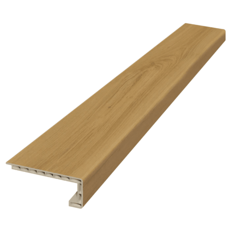 DuraStair Top of Stairway Bullnose - Natural Oak 10236