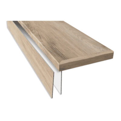 DuraStair Spare Riser with End Caps - Sierra Mist Oak 10273