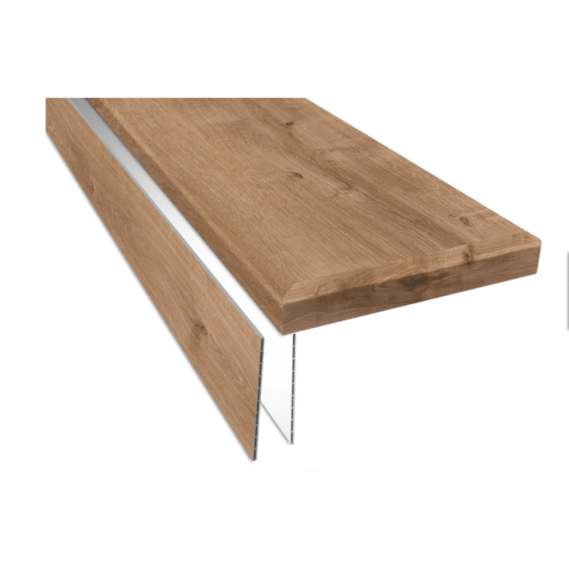 DuraStair Spare Riser with End Caps - Honey Brown Oak 10281