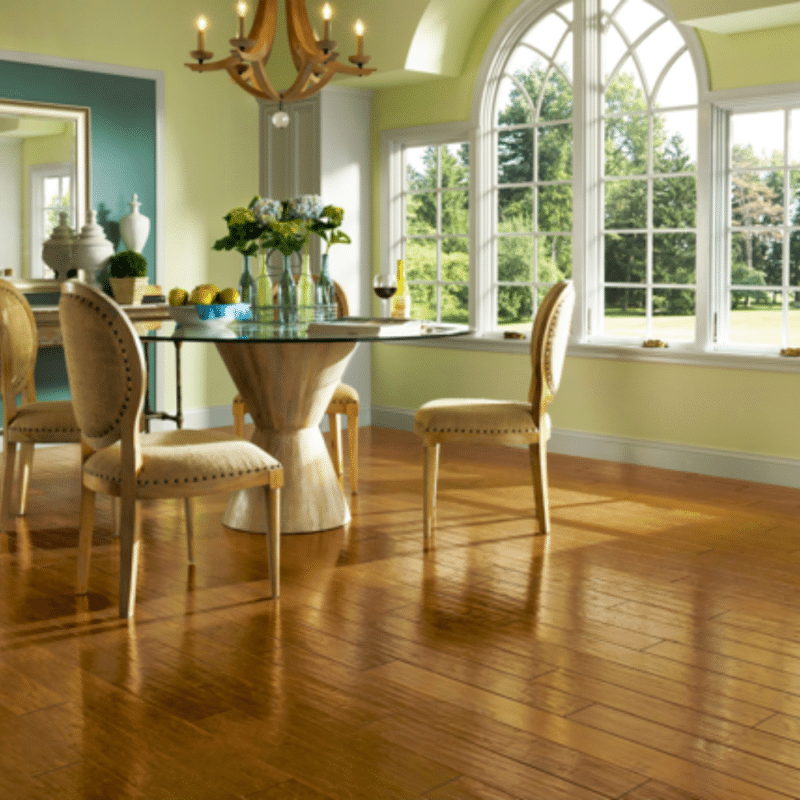 Hartco American Scrape Hickory - Amber Grain Dining Room