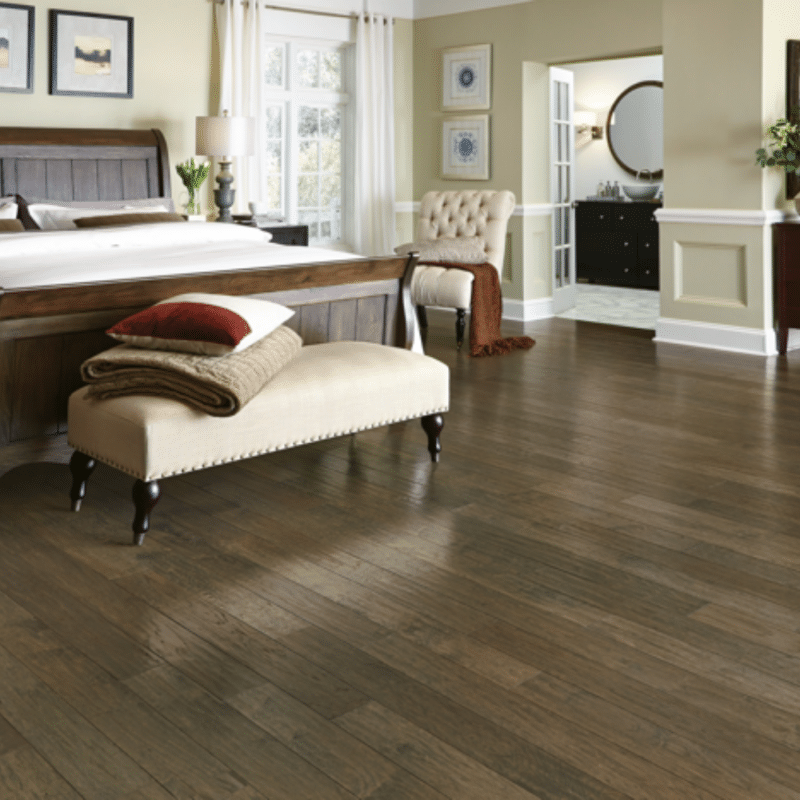 Hartco American Scrape Hickory - Northern Twilight Bed