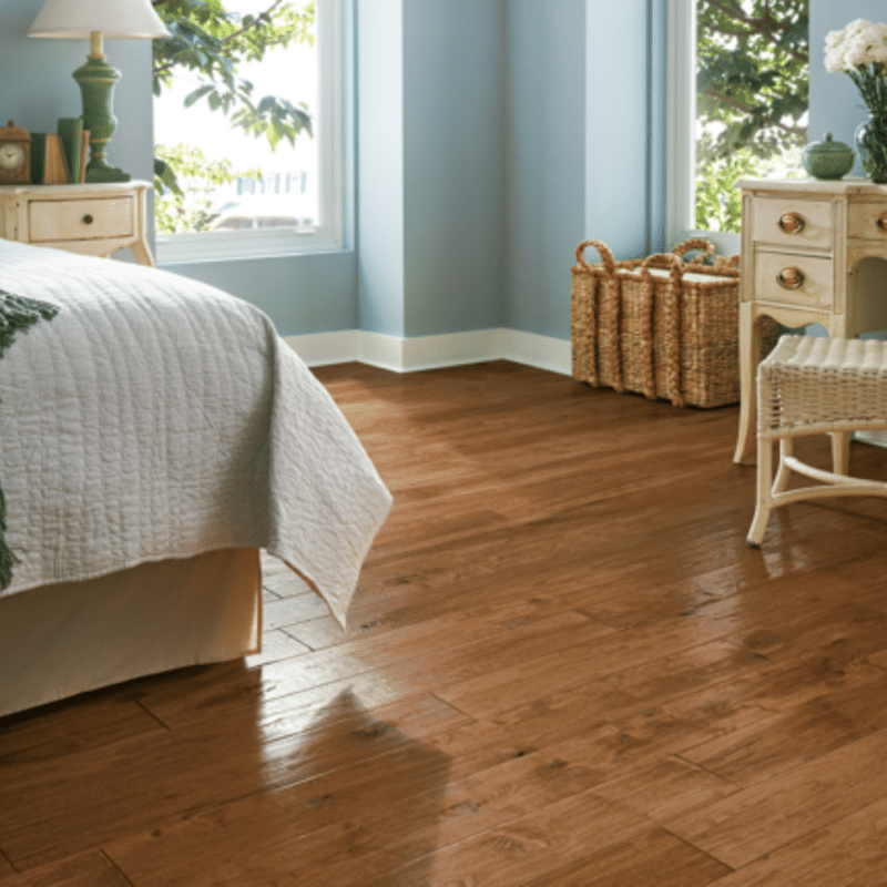 Hartco American Scrape Hickory - Gold Rush Bed