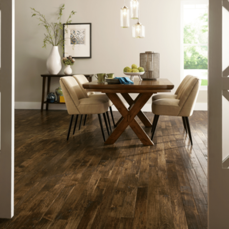 Hartco American Scrape Hickory - River House Dining Room