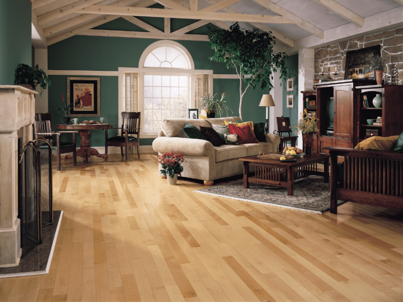 Bruce Kennedale Strip Maple - Natural CM700 - Solid Hardwood Flooring 3/4" x 2-1/4" - room scene