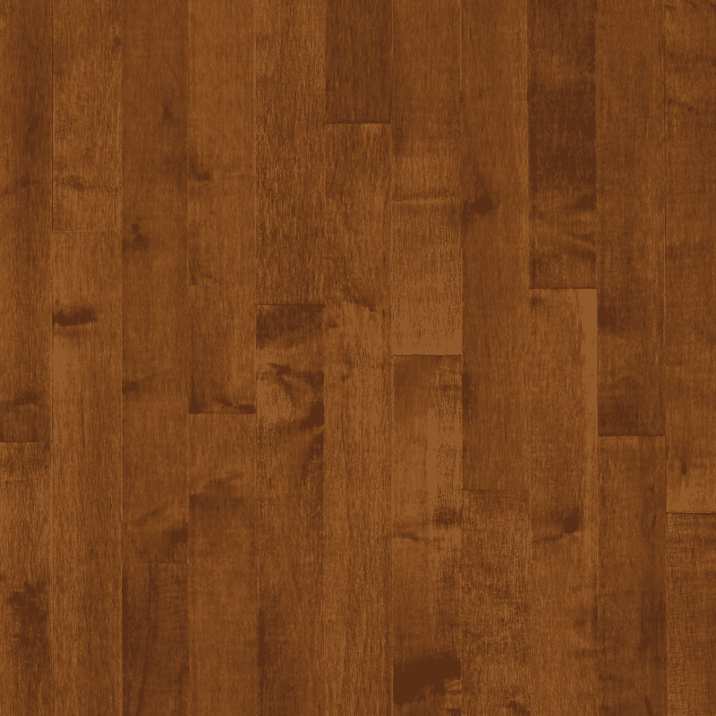 Bruce Kennedale Strip Maple - Dark Sumatra CM735 - Solid Hardwood 3/4" x 2-1/4"