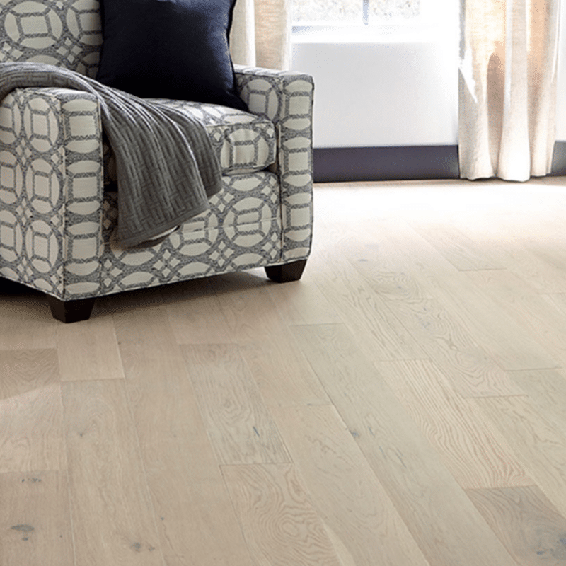 Mullican Castillian White Oak Stone Bedroom