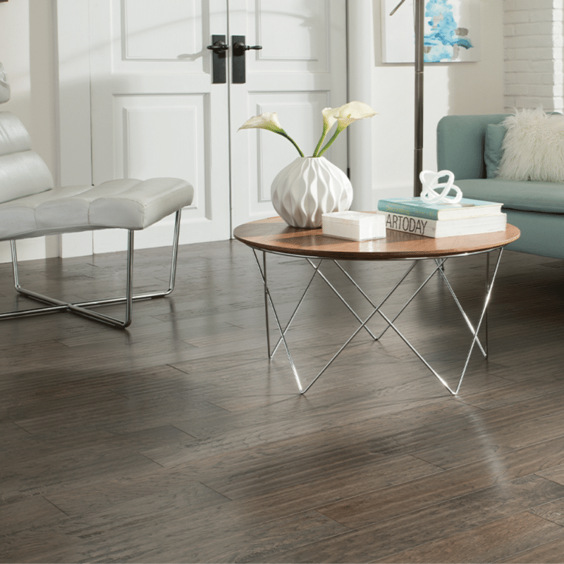 Mullican Hadley Hickory - Granite 21963 - Engineered Hardwood Flooring 3/8" x 7"