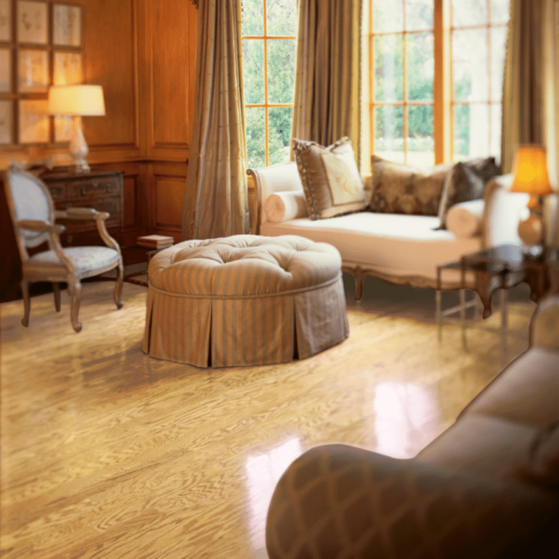 Hartco Beaumont Red Oak - Standard Living Room