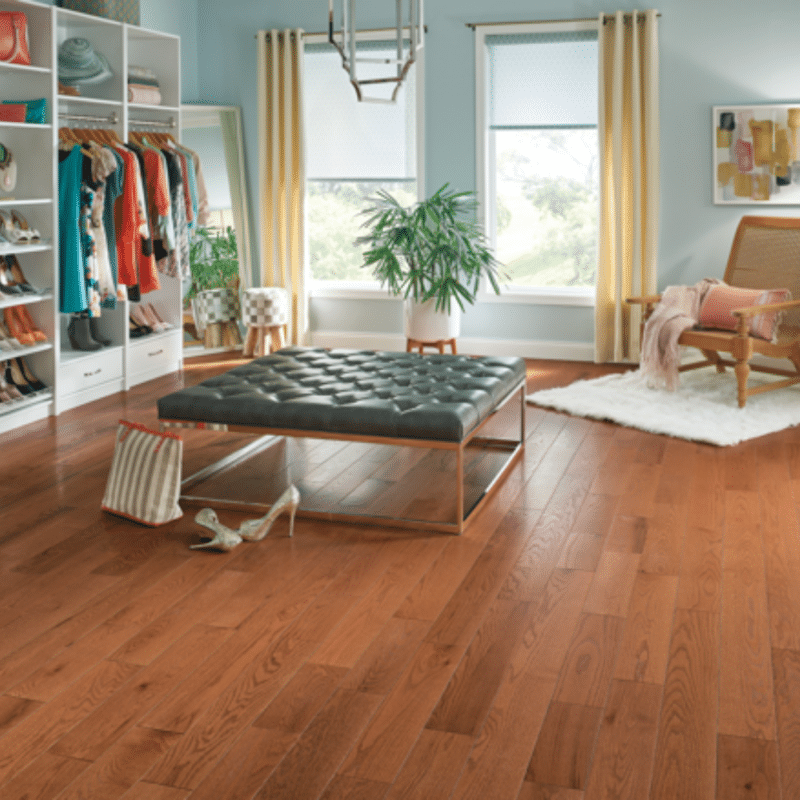 Hartco Paragon Red Oak - Original Ember Living Room