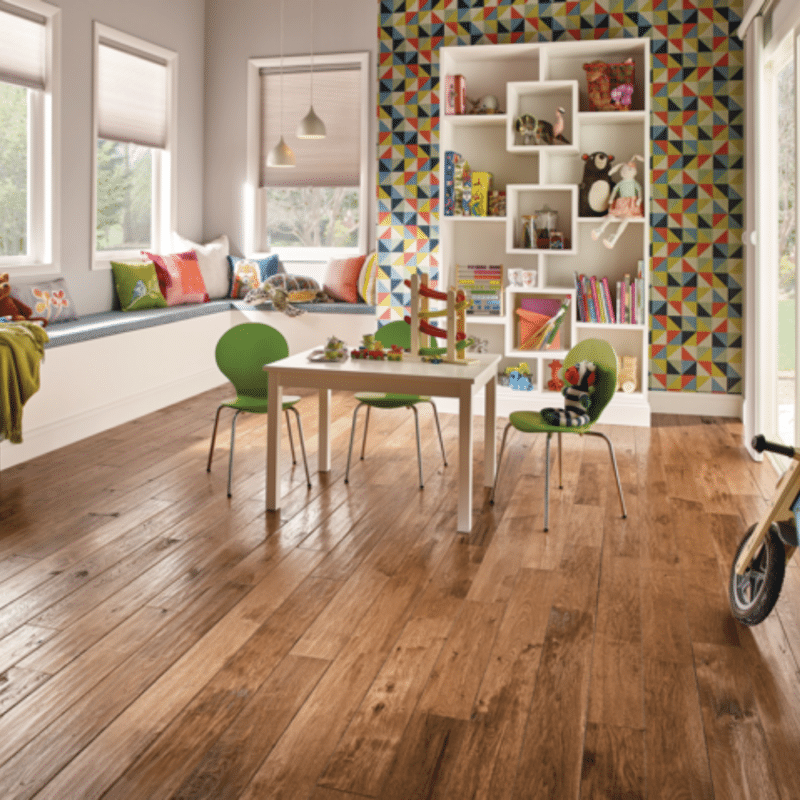 Hartco Paragon Low Gloss Hickory - Rawhide Dining Room