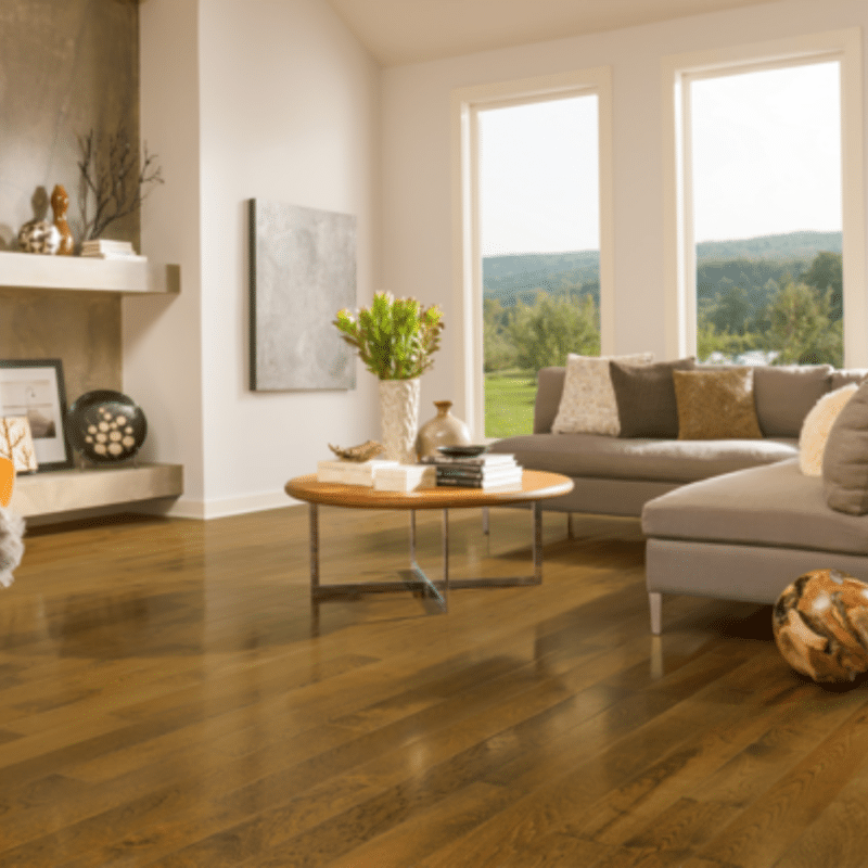 Hartco Prime Harvest Hickory - Sweet Tea Living Room