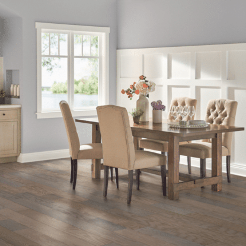 Hartco Prime Harvest Elite Red Oak - Taupe Dining Room