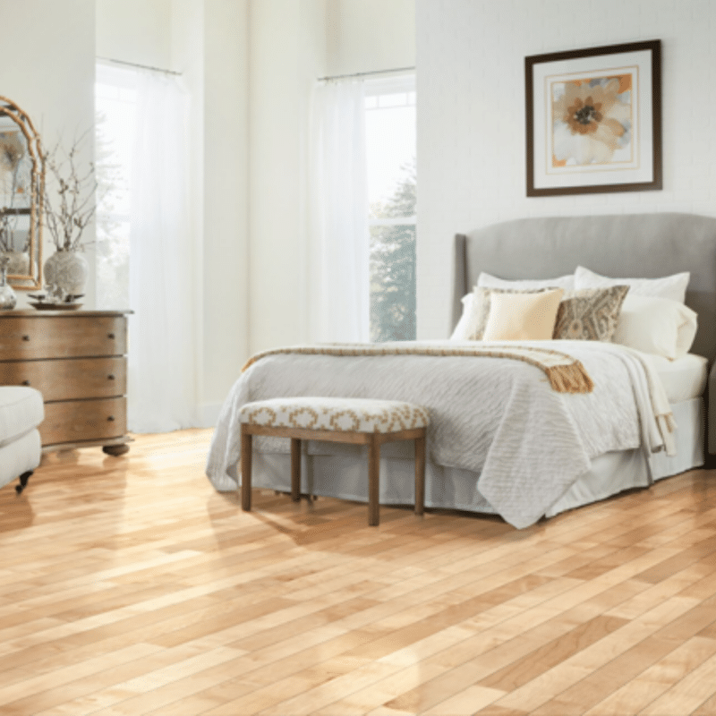 Hartco Prime Harvest Maple – Natural Bedroom