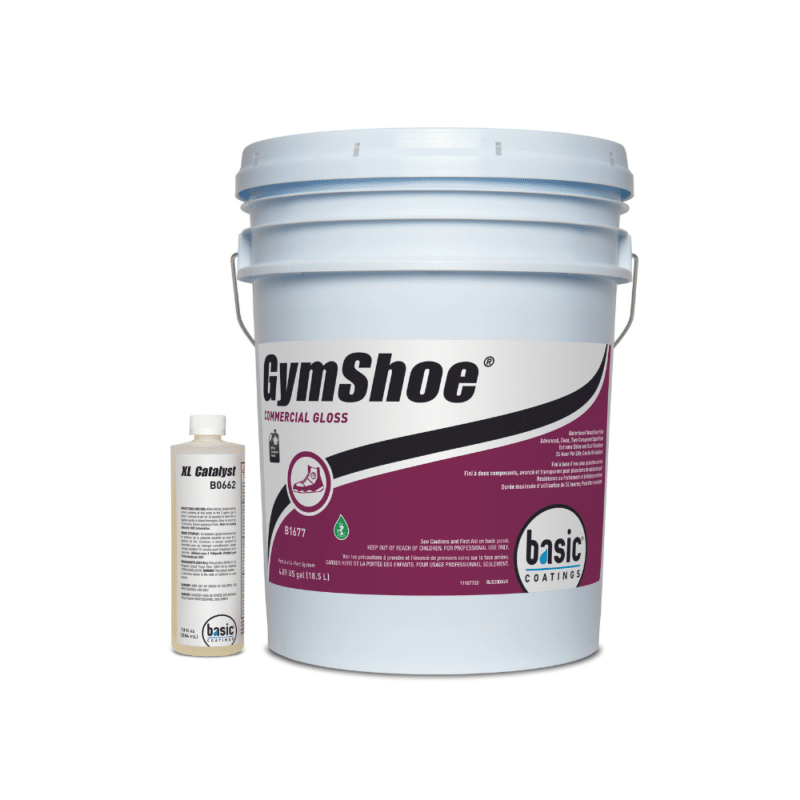 basic coatings gym shoe gloss sport floor finish