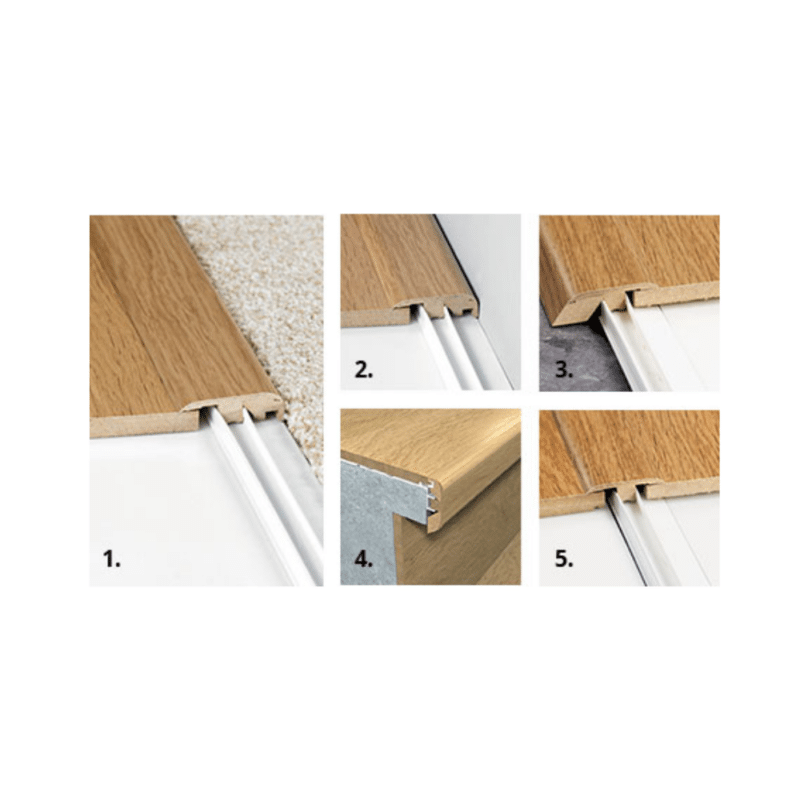 Torlys Aluminum Track for Solo 5-in-1 Smart Trim ML83996