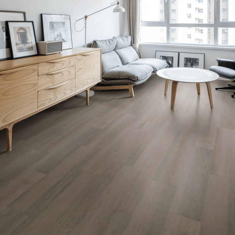 Shaw Infinite SPC - Boheme Brown Living Room