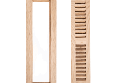 Unfinished Red Oak Vent 2 x 12