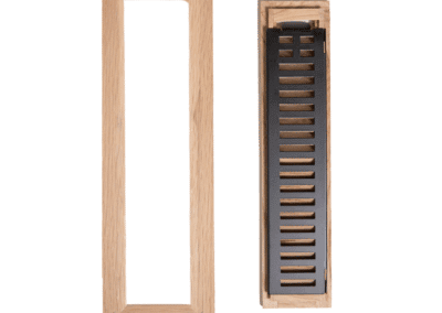 Unfinished Red Oak Vent 2 x 12