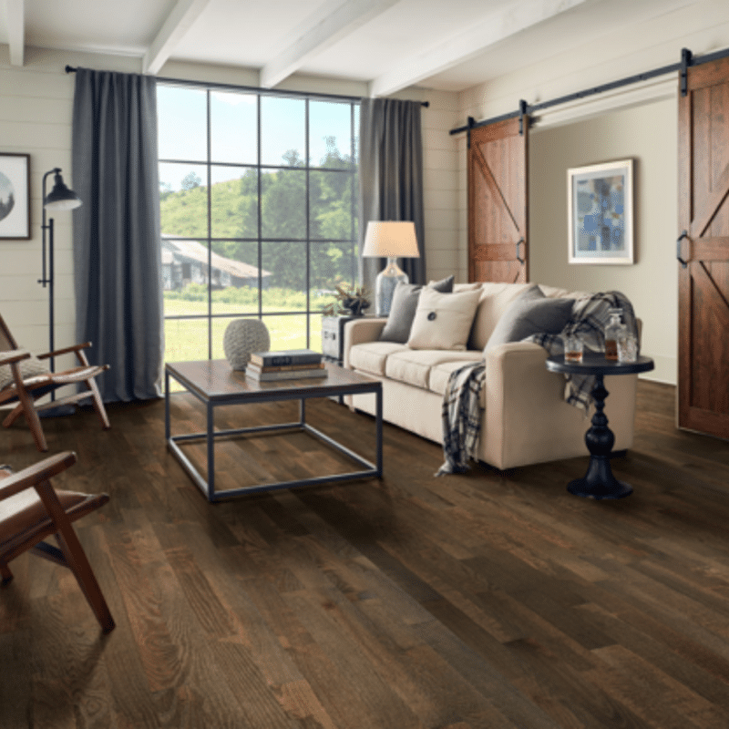 Bruce Barnwood Living Red Oak - Randolph Living Room